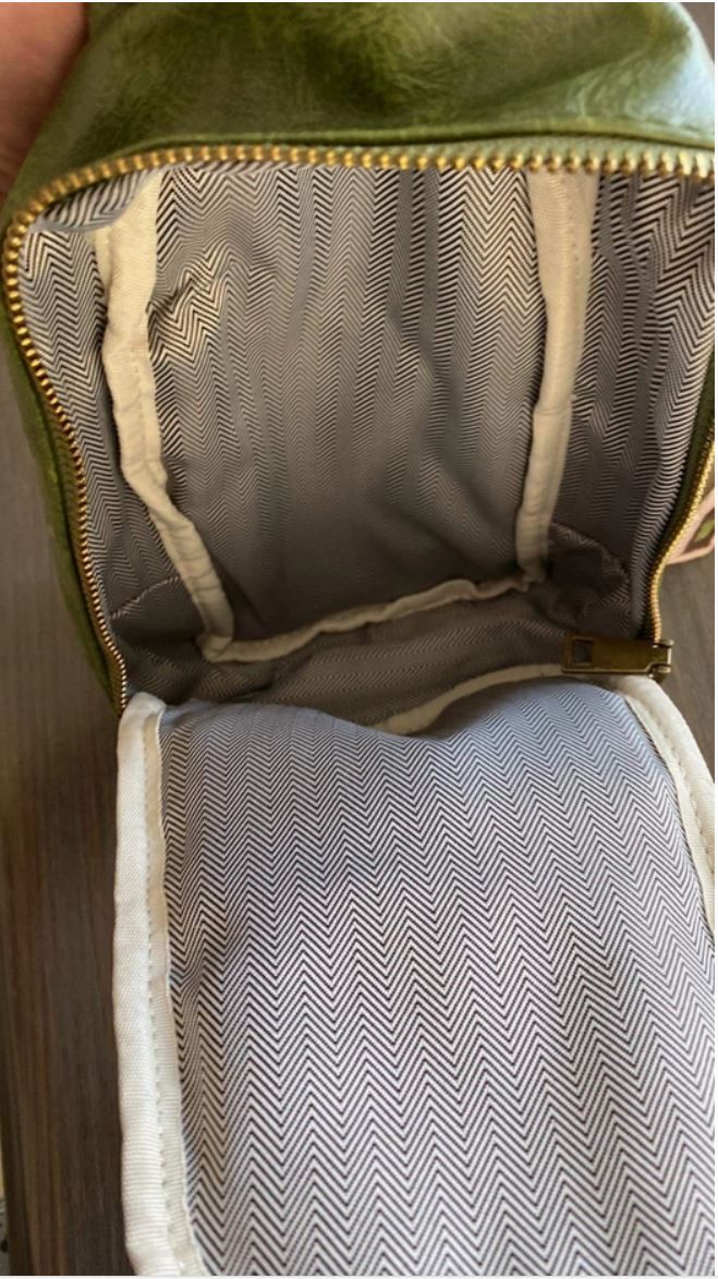 Soft Vegan Leather Crossbody Bag