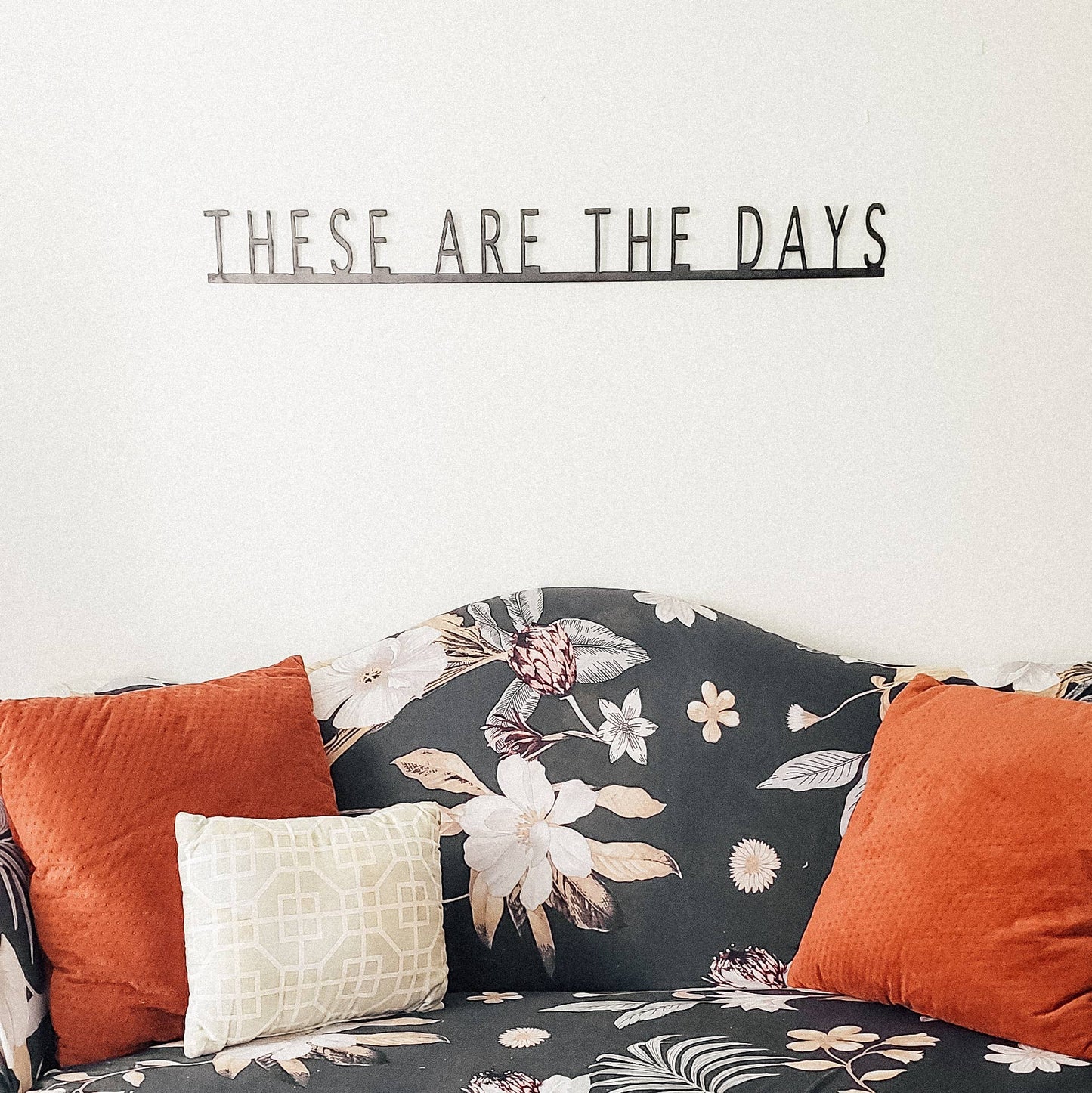 These Are The Days Magnetic Bar | Steel Wall Decor
